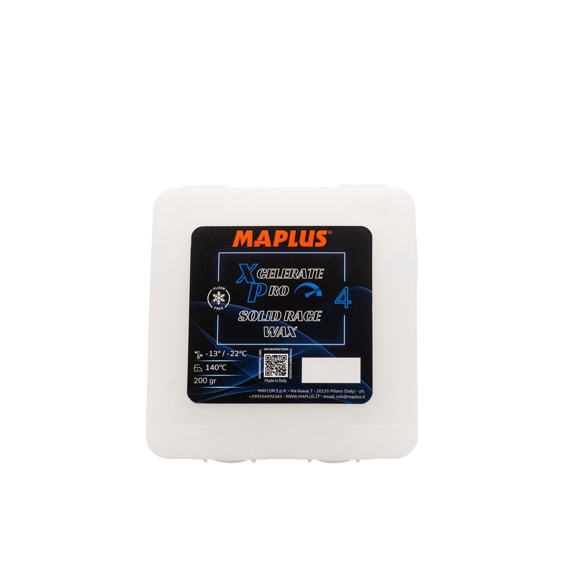 MAPLUS 竞速蜡固体（冷雪 -22~-13℃） · 50g