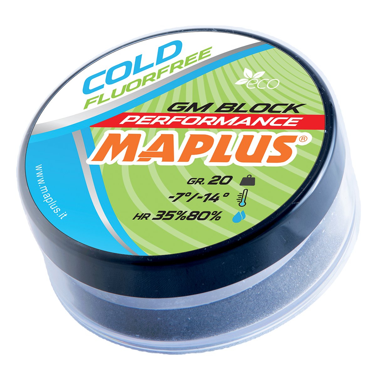 MAPLUS GM冷雪块状性能滑行蜡 · 20 g