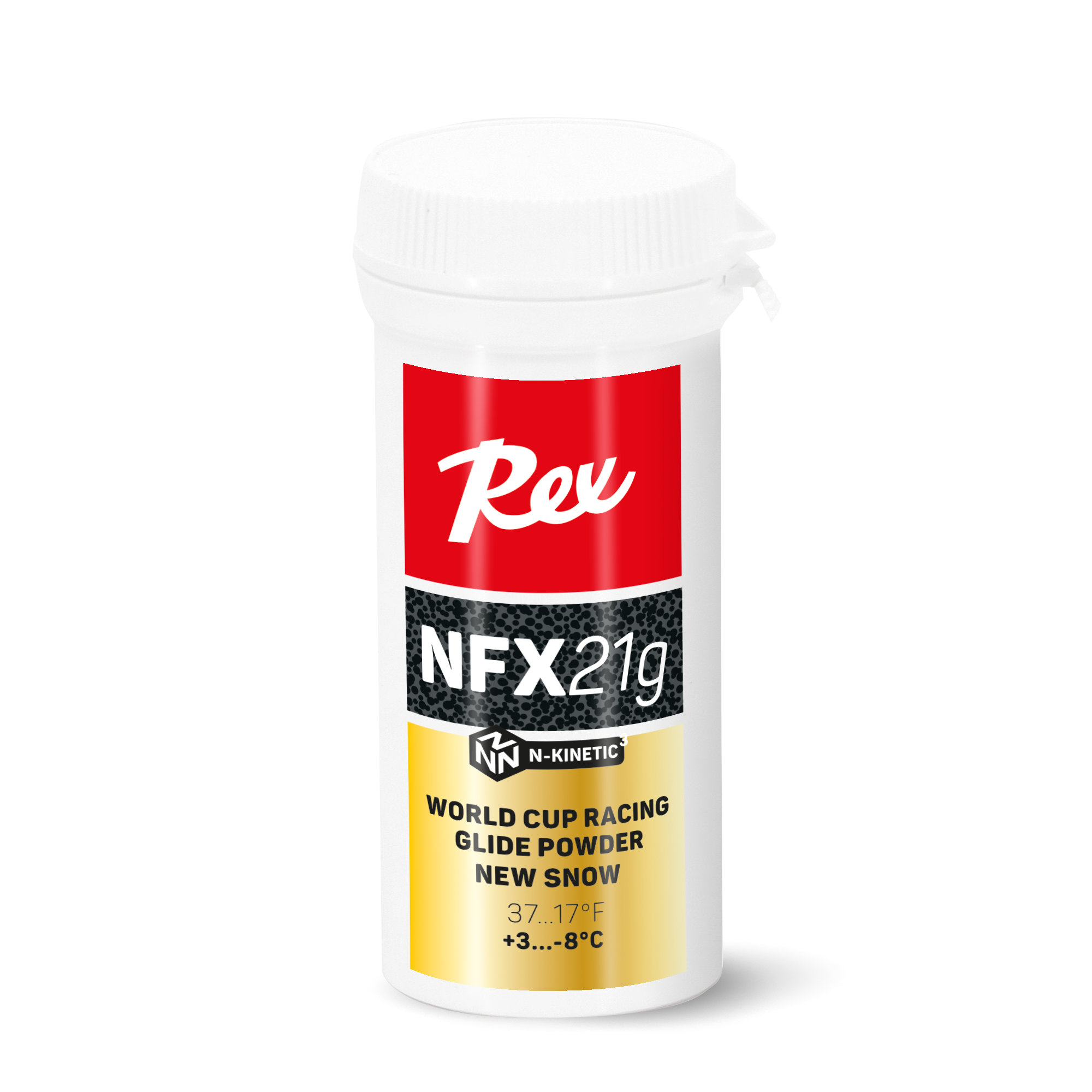 Rex NFX 21g 黑色新雪 N-kinetic 粉蜡