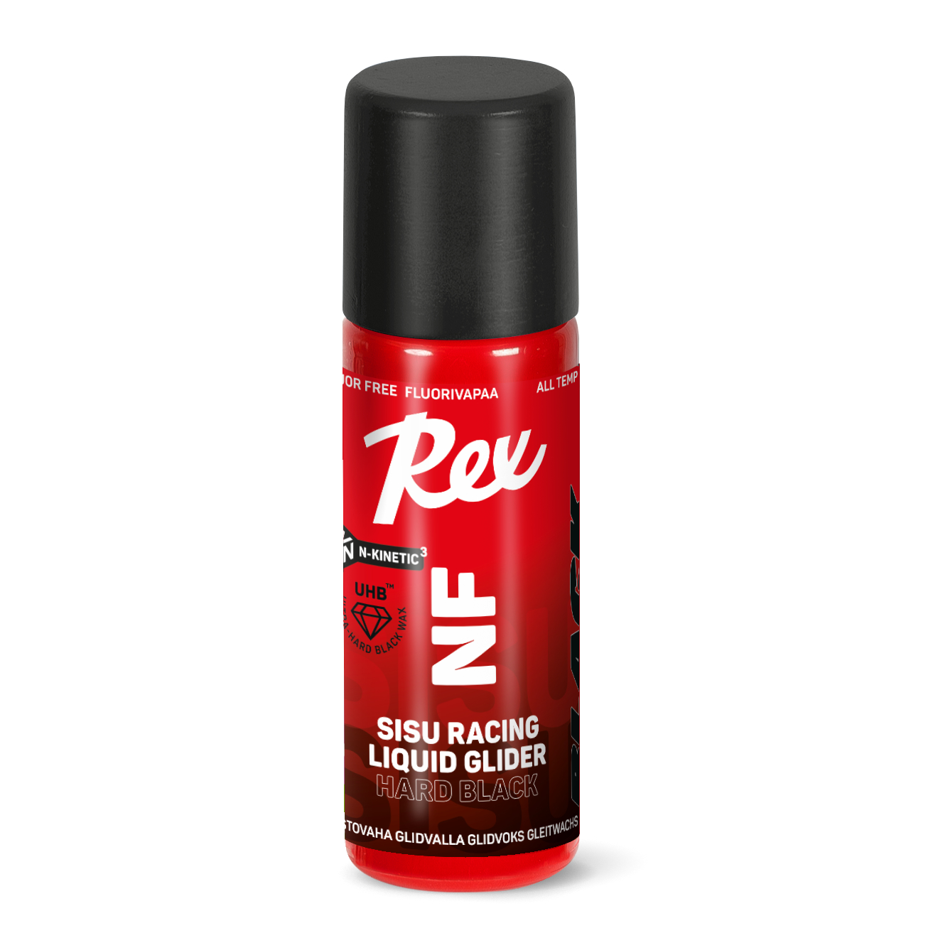 Rex NF Sisu 硬质黑色液态滑行蜡 海绵 60ml