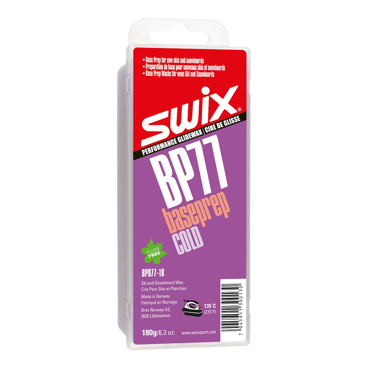 SWIX 预底蜡 BP077-18