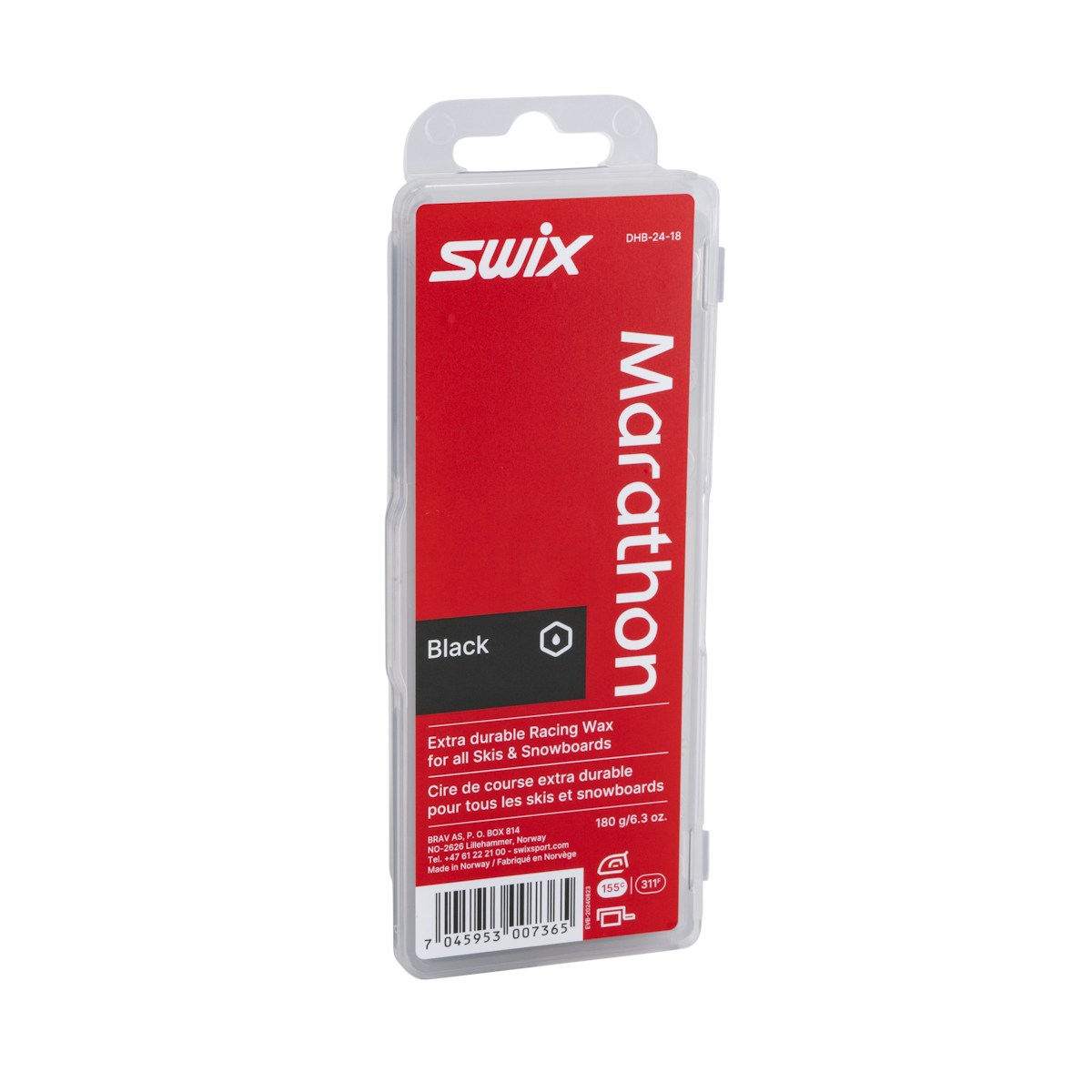 SWIX 马拉松黑色蜡 DHB-24-18 图 2