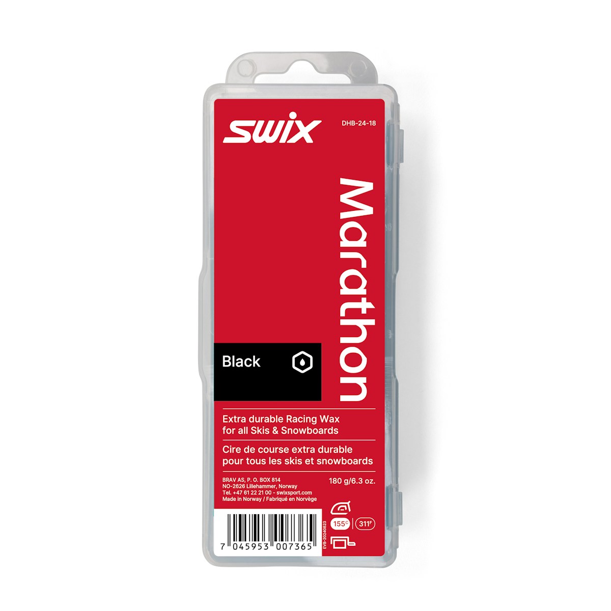 SWIX 马拉松黑色蜡 DHB-24-18