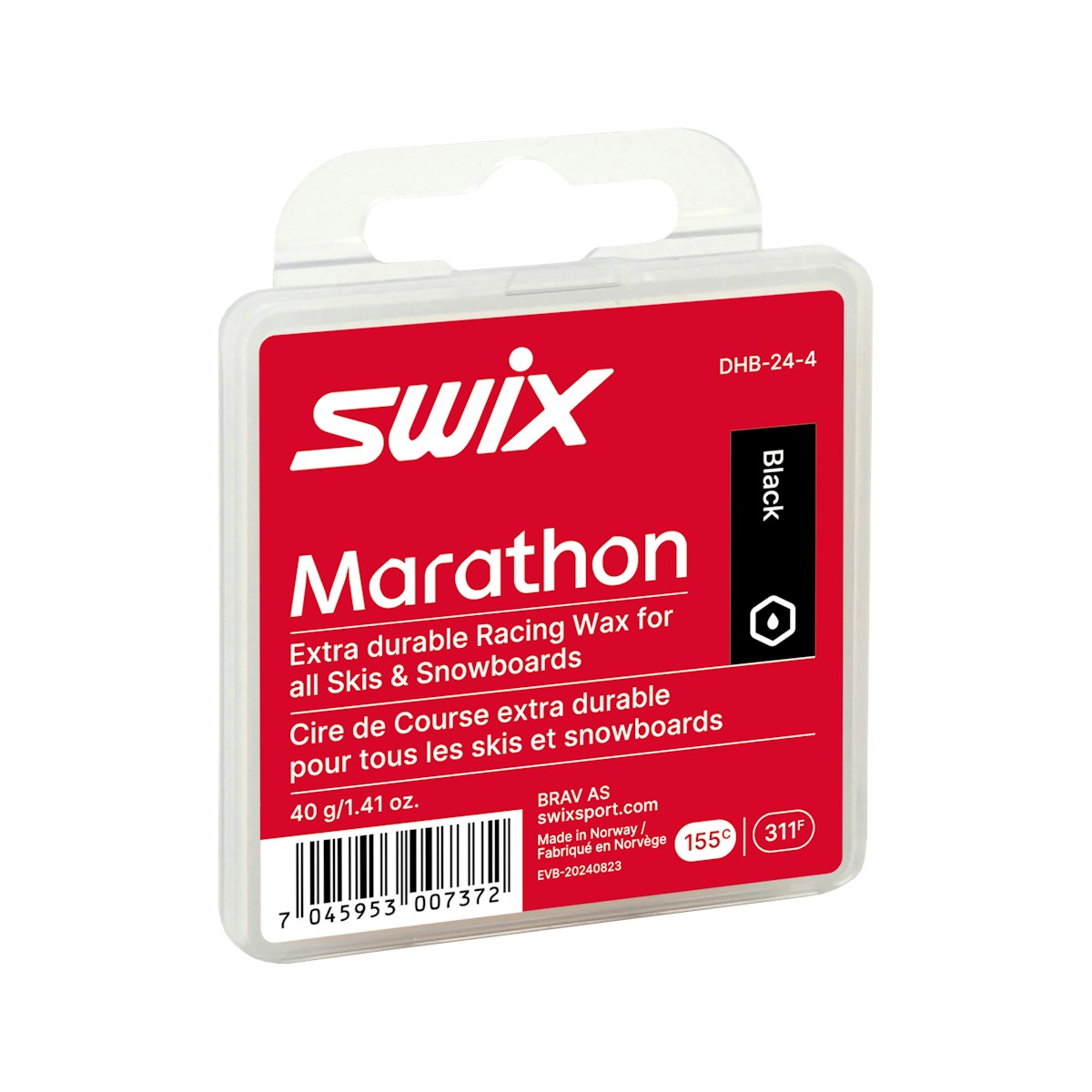 SWIX 马拉松黑色蜡 DHB-24-4