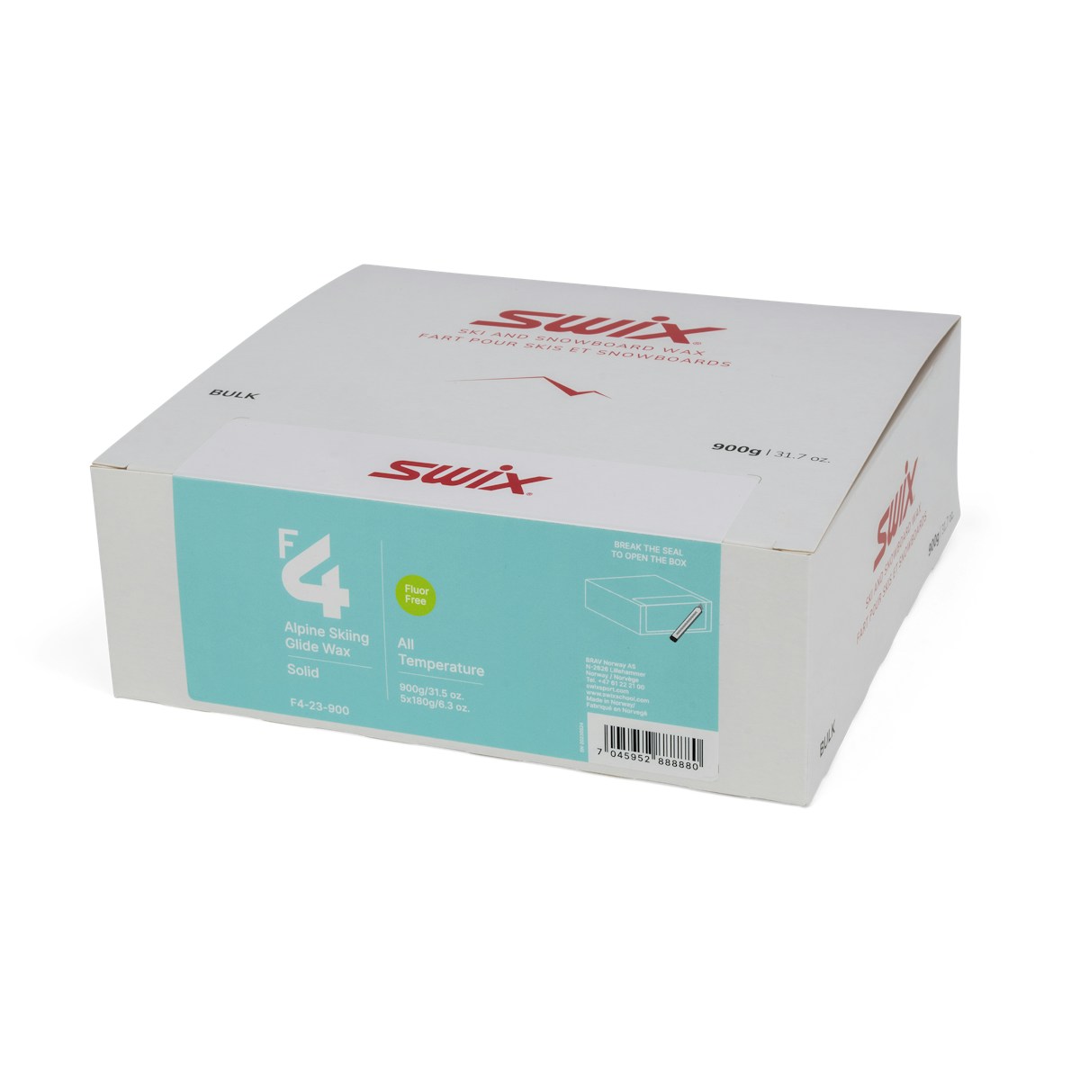SWIX F4滑行蜡 F4-23-900
