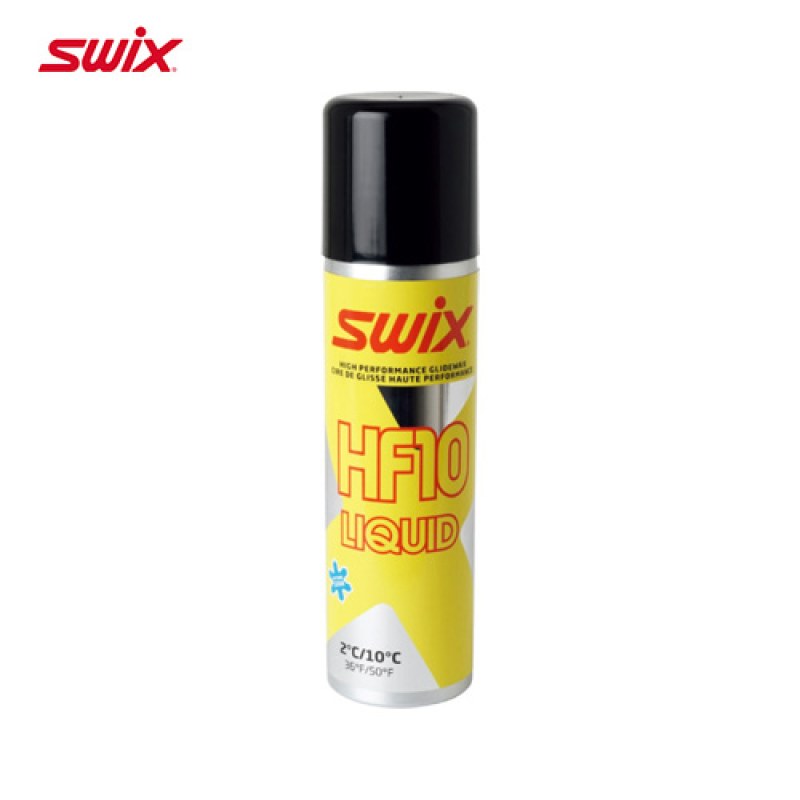 SWIX HF10XL 液体蜡 黄色 HF10XL-120（2~10℃）
