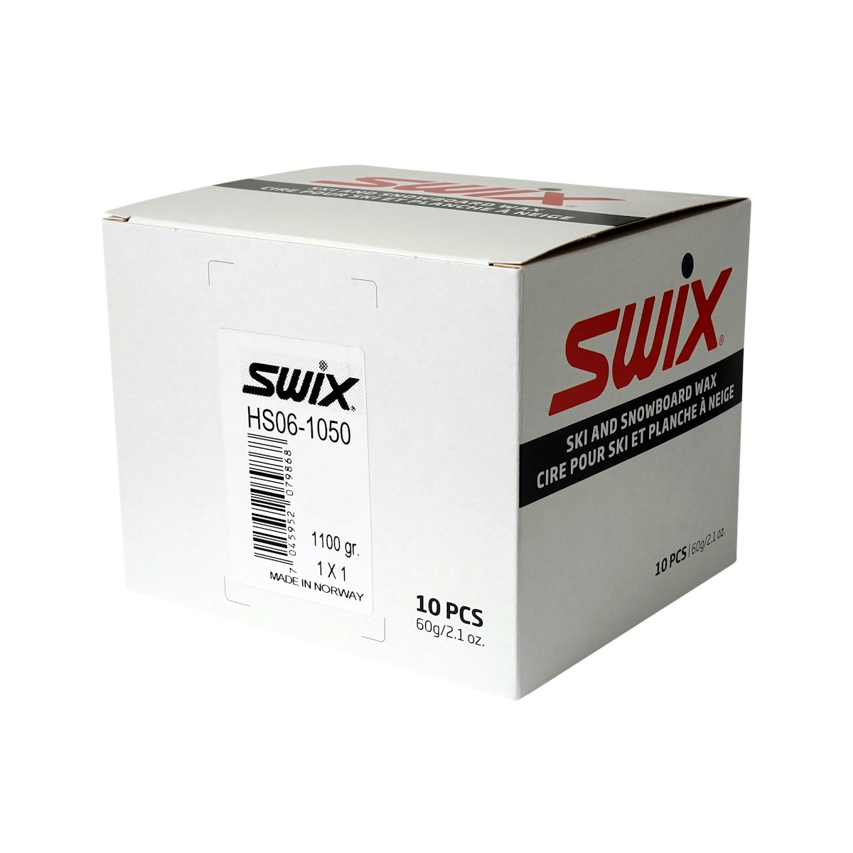 SWIX 无氟快速蜡（蜡机砖） HS06-1050 图 2
