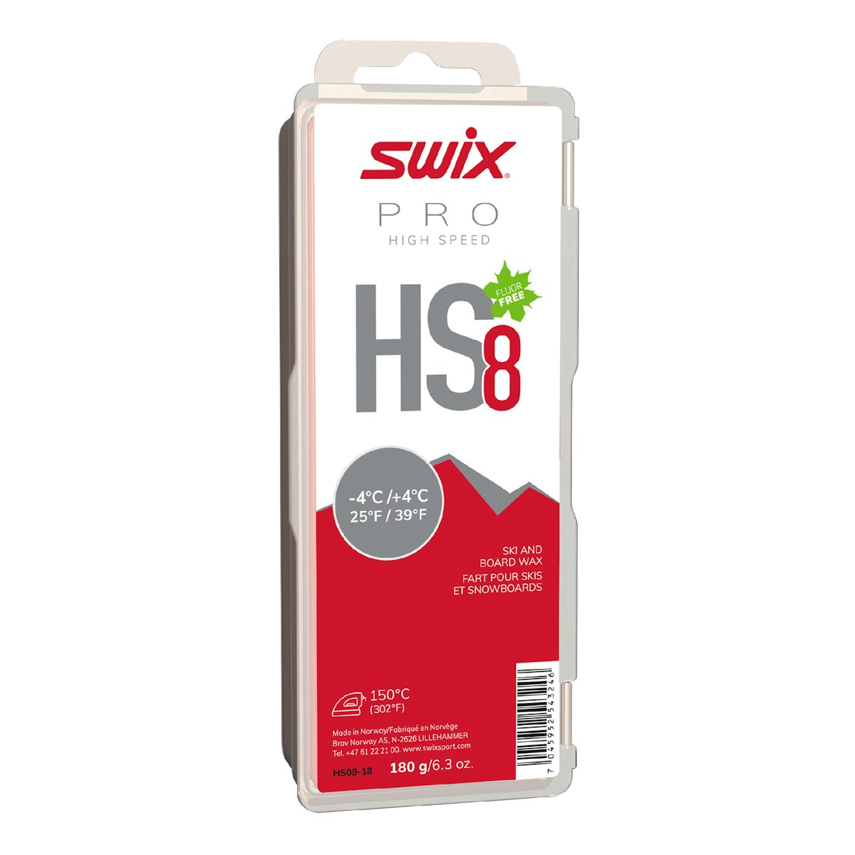 SWIX 无氟快速蜡 HS08-18（-4~4℃） 图 3