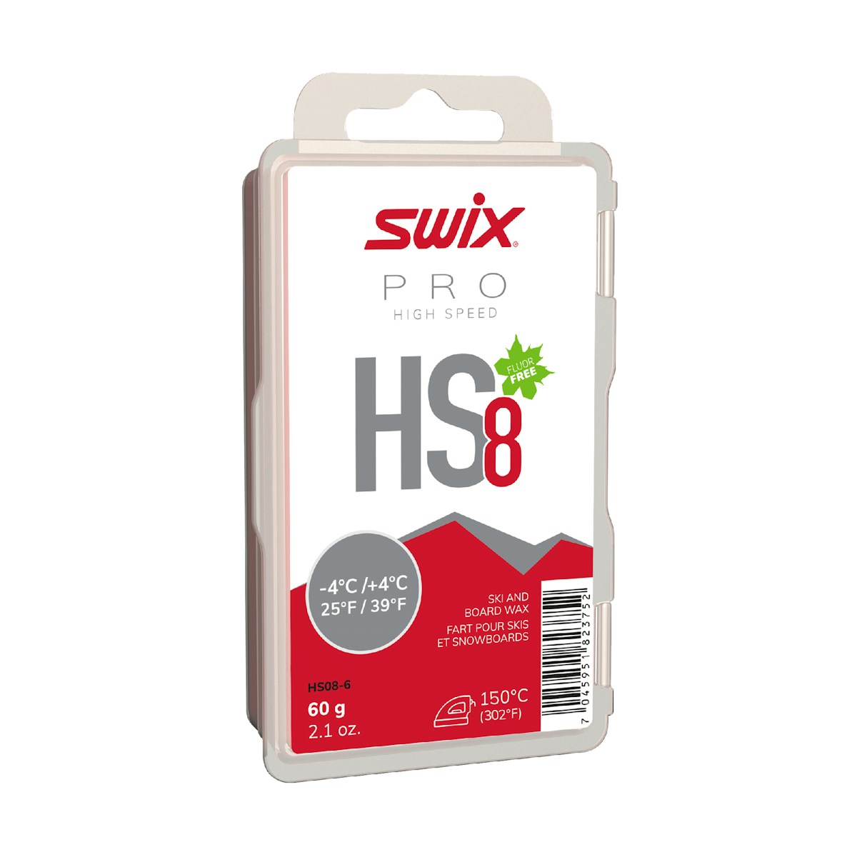 SWIX 无氟快速蜡 HS08-6（-4~4℃） 图 3