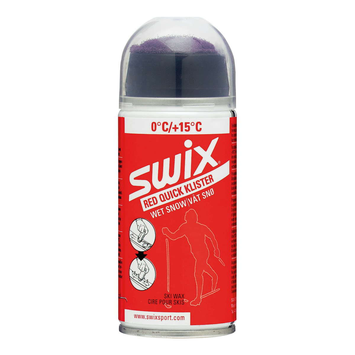 SWIX 湿雪蜡 K70C（0~15℃）