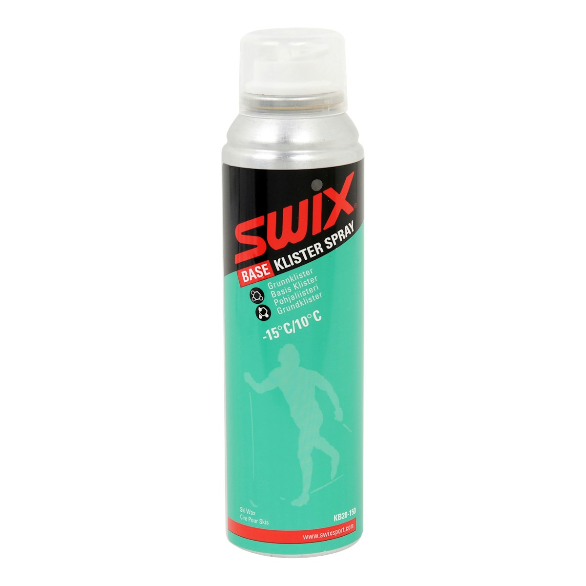 SWIX 板底湿雪蜡喷雾 KB20-150C（-15~10℃）