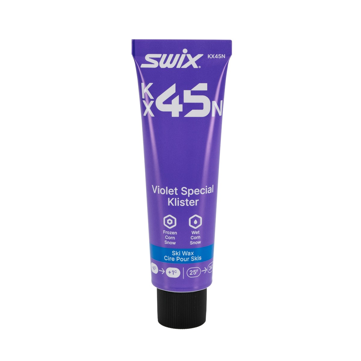 SWIX KX45N紫色专用克林蜡 KX45N（-4~1℃） · 55g