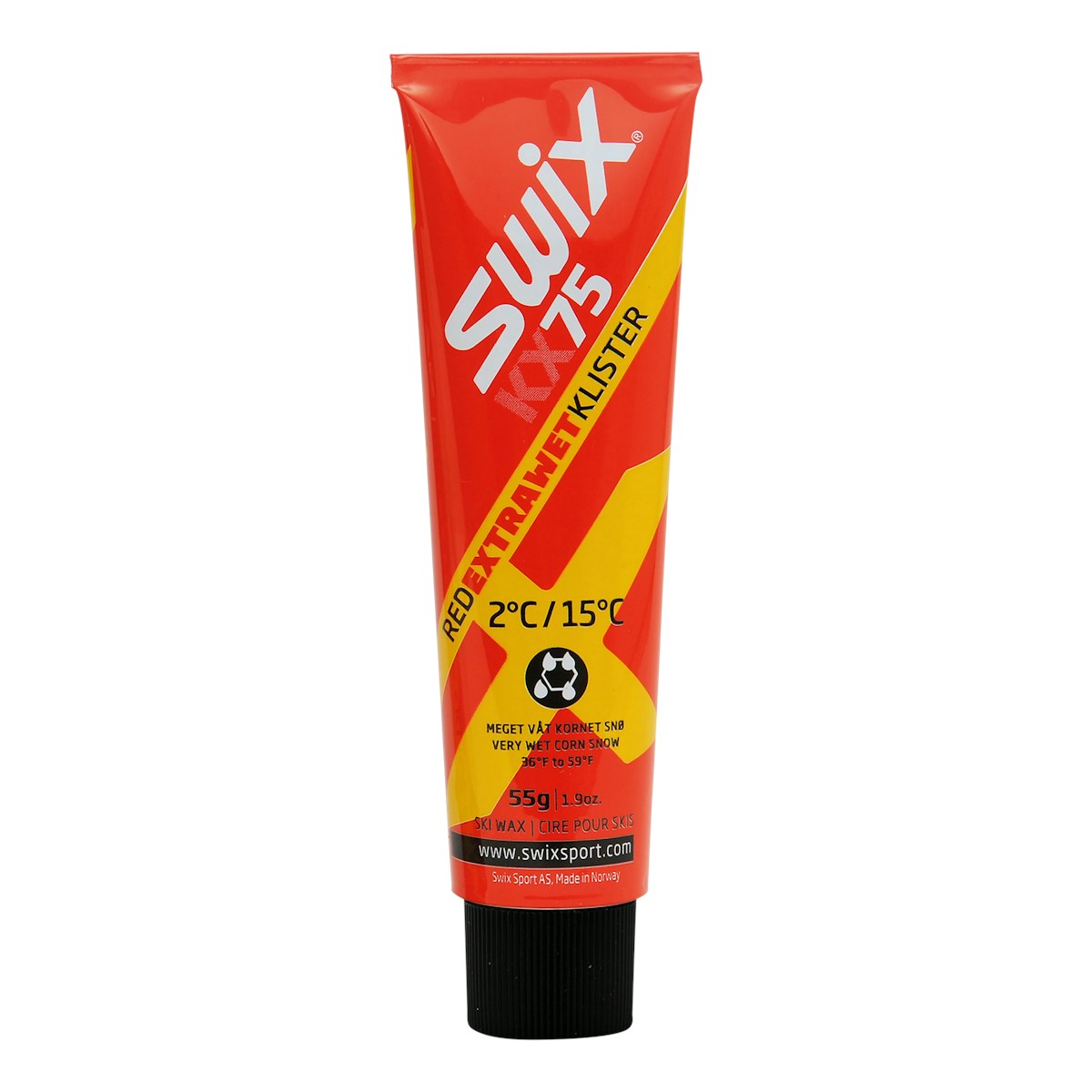 SWIX 湿雪蜡 Kx75（2~15℃）