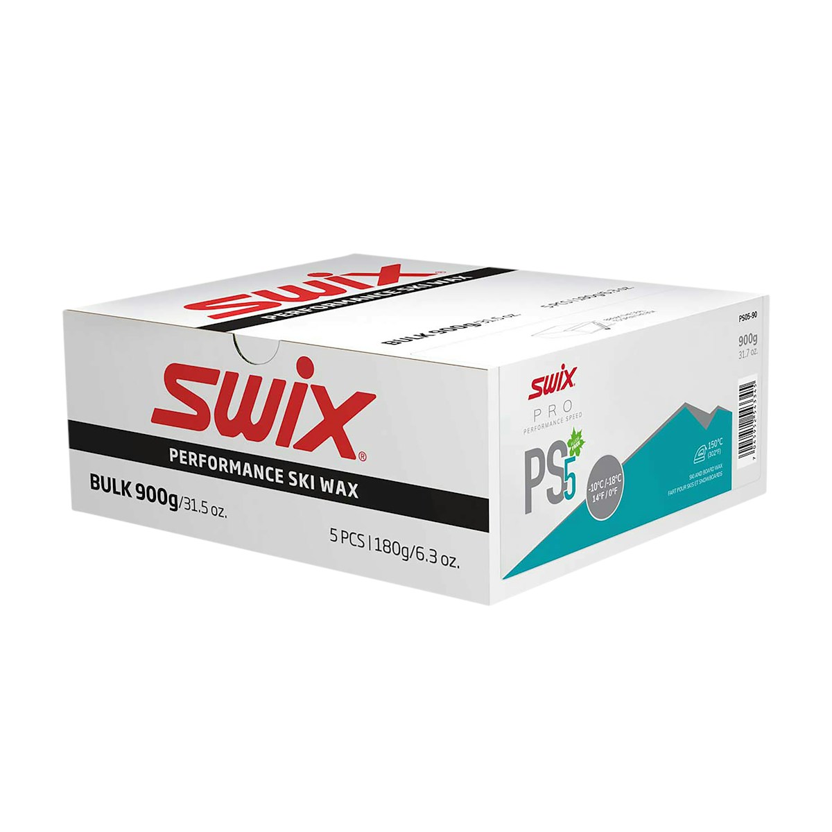SWIX 无氟性能蜡 PS05-90（-18~-10℃）