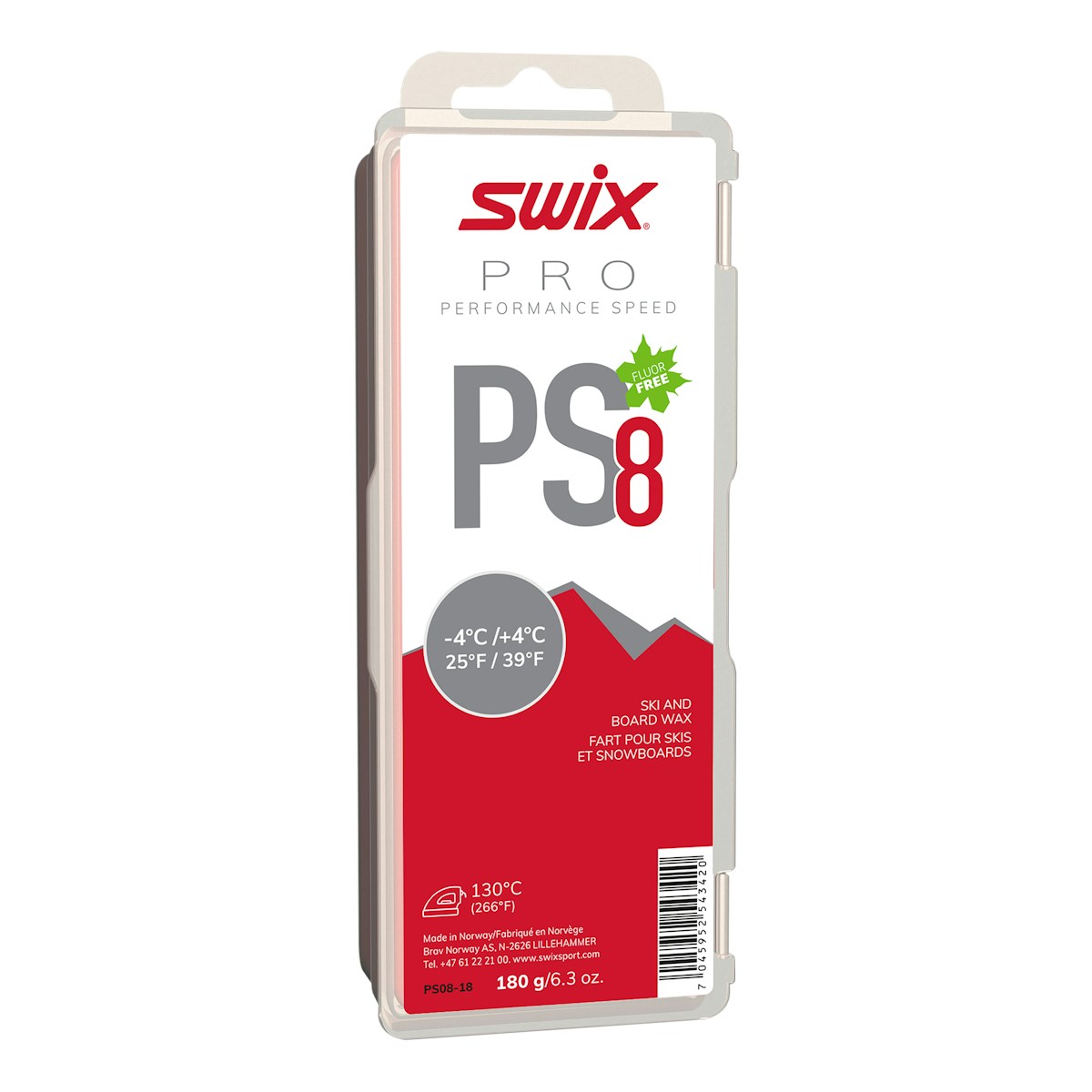 SWIX 无氟性能蜡 PS08-18（-4~4℃） 图 3