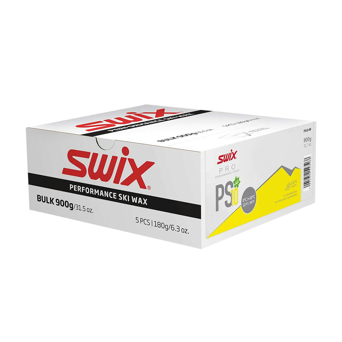 SWIX 无氟性能蜡 PS10-90（0~10℃）