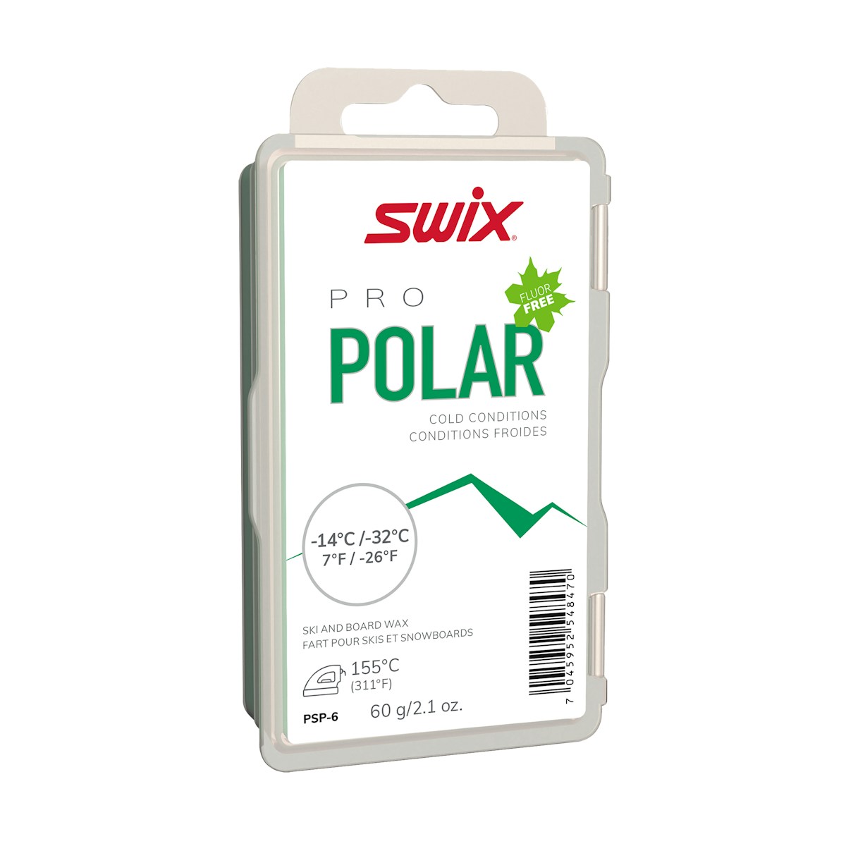 SWIX 极地粉末蜡 PSP PSP-6（-32~-14℃） 图 2