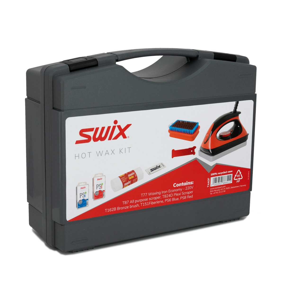 SWIX 板底热蜡套装 T440F 图 3