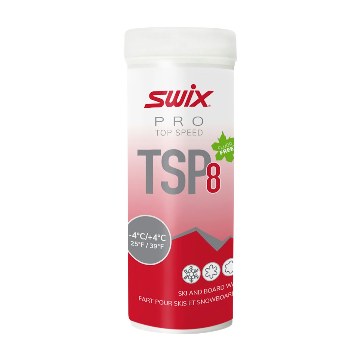SWIX 无氟粉末蜡 TSP TSP08-4（-4~4℃） 图 2