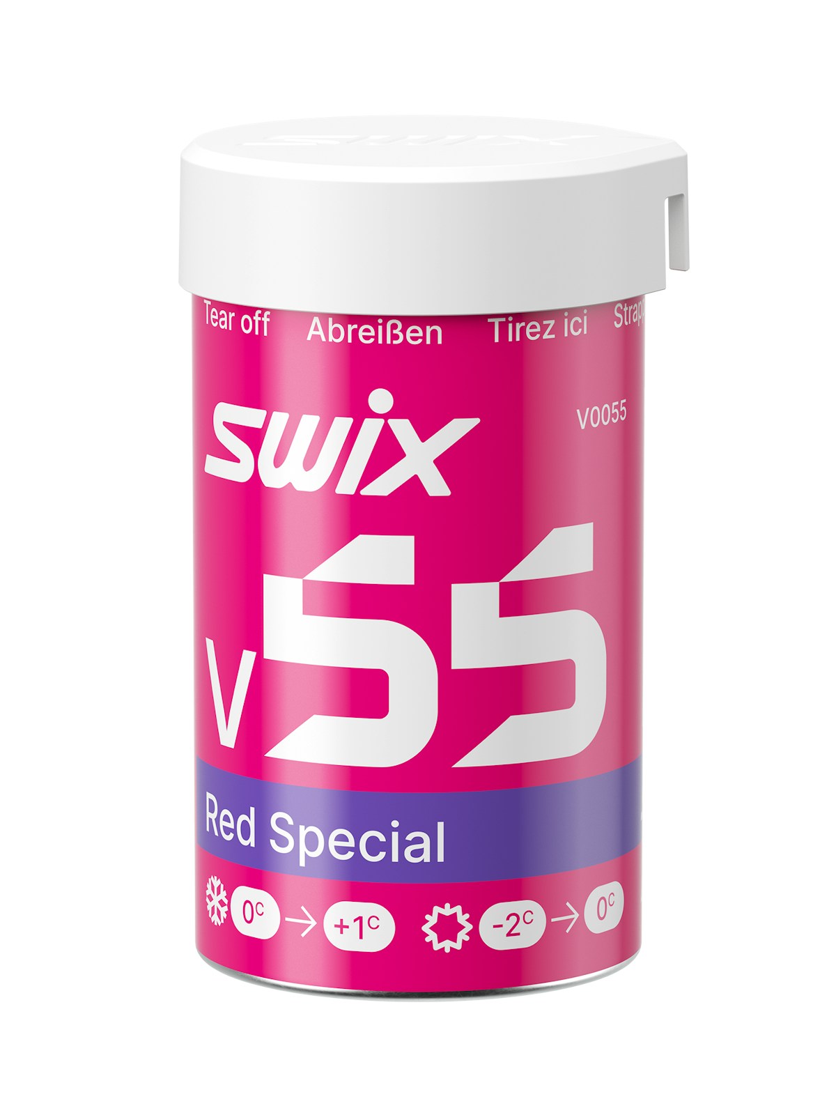 SWIX 硬质防滑蜡 V0055（-2~0℃）