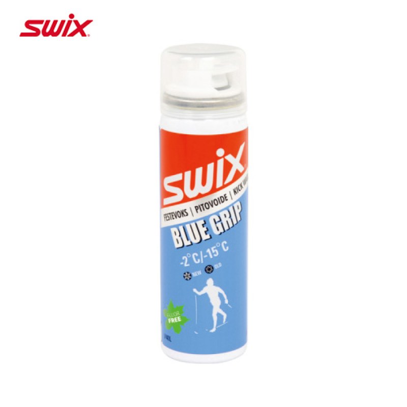 SWIX 液体防滑/抓合蜡 蓝色 V40LC（-15~-2℃）