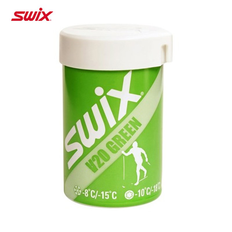 SWIX 含氟硬质防滑蜡 浅蓝 VR030（-20~-7℃）