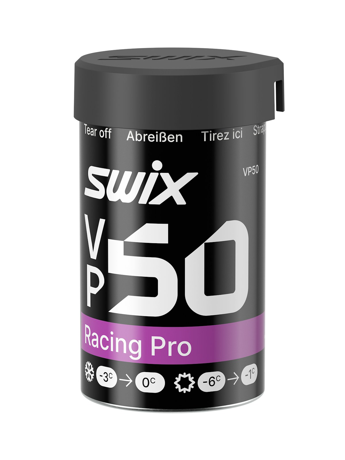 SWIX 硬质防滑蜡 Vp50（-6~-1℃）