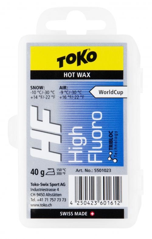 TOKO 高氟热熔蜡 蓝色（-30~-10℃）
