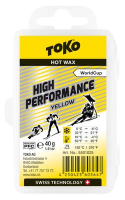 TOKO 高性能热熔蜡 黄色（-6~0℃）