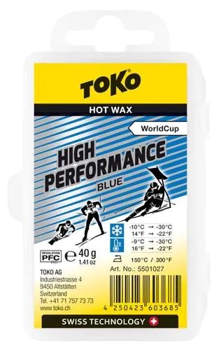 TOKO 高性能热熔蜡 蓝色（-30~-10℃）