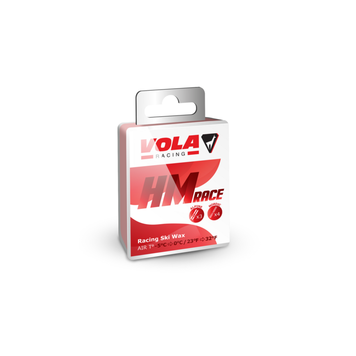 VOLA 红色 HM Race 竞速蜡（-5~0℃） · 40g
