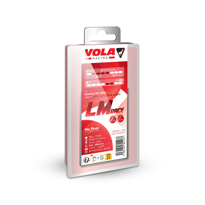 VOLA 红色 LM Race 竞速蜡（-5~0℃） · 80g