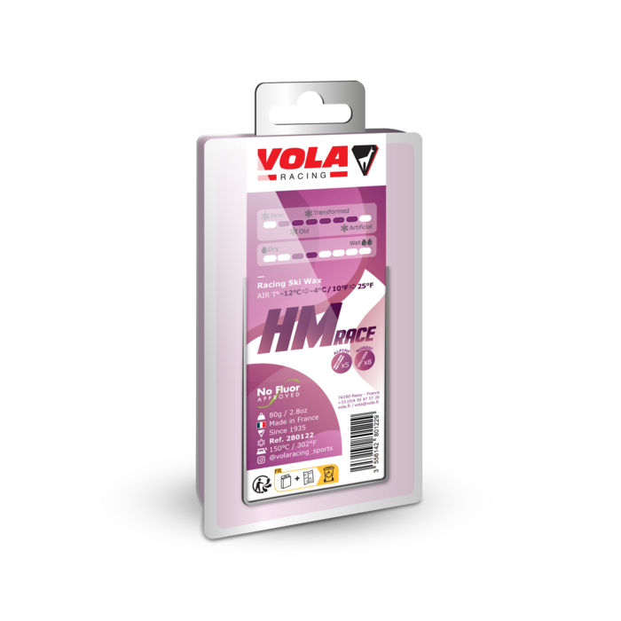 VOLA 紫色 HM Race 竞速蜡（-12~-4℃） · 80g