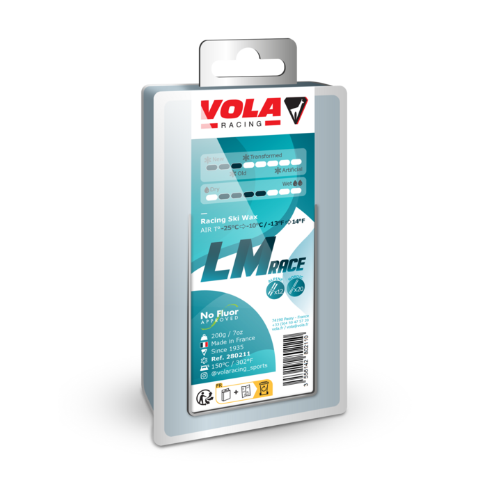 VOLA 蓝色 LM Race 竞速蜡（-25~-10℃） · 200g
