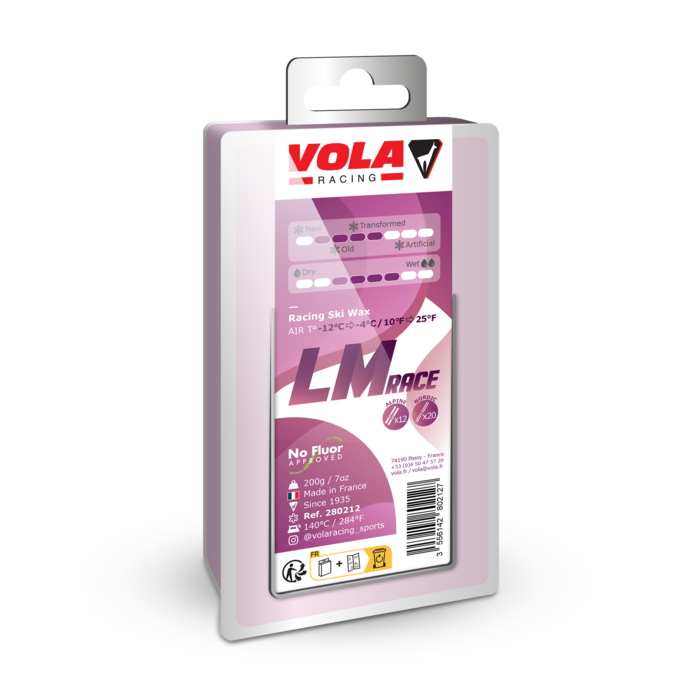 VOLA 紫色 LM Race 竞速蜡（-12~-4℃） · 200g
