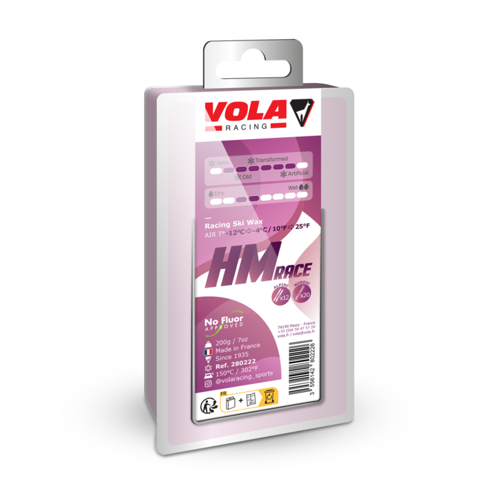 VOLA 紫色 HM Race 竞速蜡（-12~-4℃） · 200g