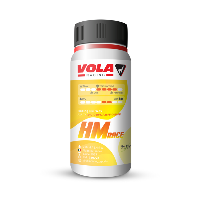 VOLA 黄色 HM Race 竞速蜡（-2~10℃） · 250ml